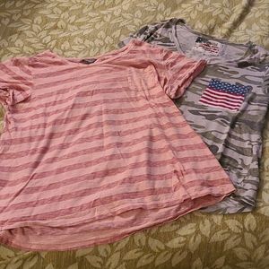 Two Natural Reflections tees